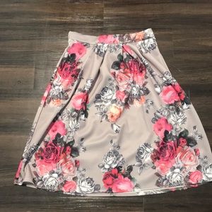 Floral skirt